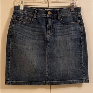 Loft Outlet Blue Jean Skirt
